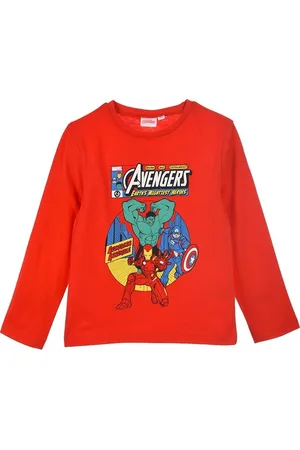 Marvel Marvel červené chlapecké tričko