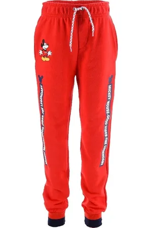 Mickey Mouse Červené chlapecké tepláky