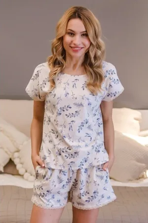 Doctor Nap Smetanové krátké pyžamo Boho