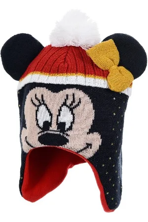 Minnie Dívčí čepice s bambulí Disney