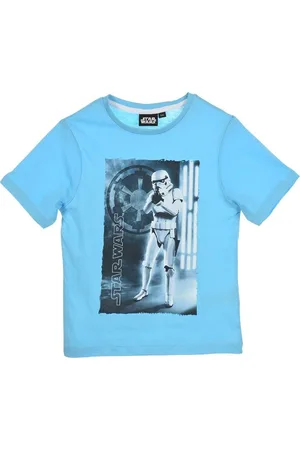 STAR WARS Světle modré chlapecké tričko