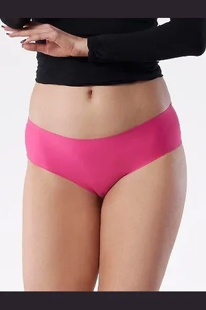Julimex Růžové dámské klasické kalhotky Simple Panty Amaranth S-XL