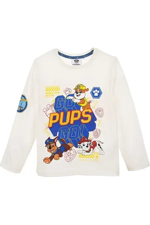 Paw Patrol Bílé chlapecké tričko