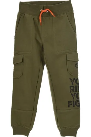 Basics from Amsterdam Rychle a zběsile - zelené chlapecké tepláky