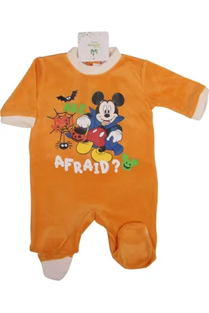 Mickey Mouse Oranžový dětský overal