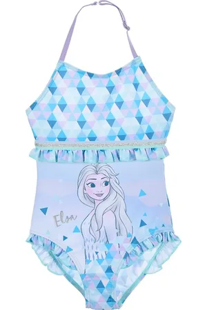 Frozen Modré jednodílné plavky Disney