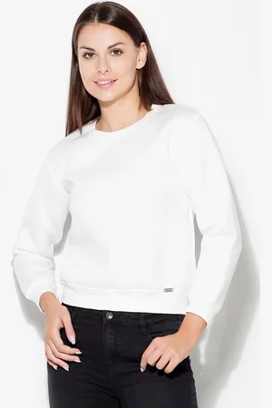 Katrus Basic smetanová hoodie mikina