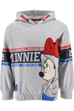 Minnie Bavlněná šedá dívčí mikina