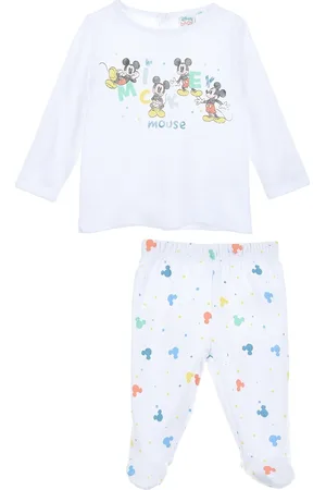 Mickey Mouse Bílý chlapecký set pro miminka Disney