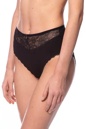 Lama Černo-béžový set 2 viskózových kalhotek Leia L-VIS1562 MD Viscose A
