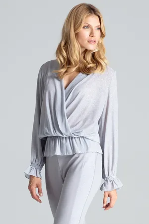 Figl Halenka se třpytkami M690 Grey