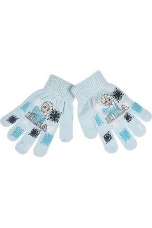 Frozen Disney světle modré rukavice