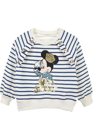 Minnie Modře pruhovaná mikina Disney Minnie Sailor