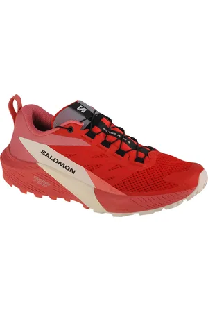 Salomon Červené dámské běžecké boty Sense Ride 5 W 472152