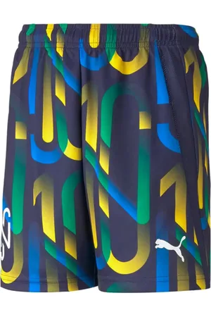 PUMA Barevné chlapecké šortky Neymar Jr Future Printed Short 605541-06
