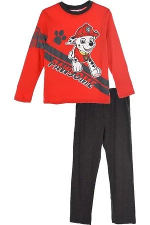 Paw Patrol Tlapková patrola - červené chlapecké pyžamo