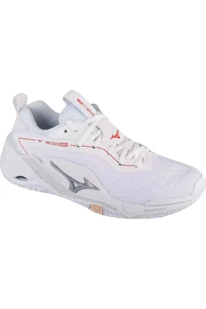 Mizuno Bílé dámské sportovní tenisky Wave Stealth Neo II X1GB240125