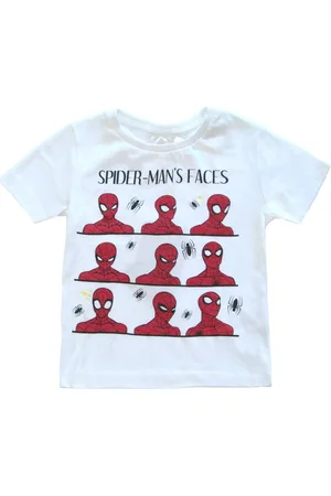 SPIDERMAN Spider Man - chlapecké bílé tričko