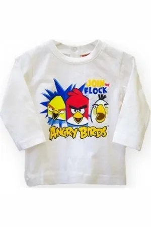 Angry Birds Klučičí tričko s dlouhým rukávem