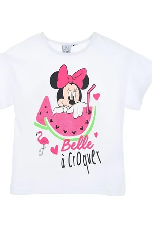Minnie Bílé dívčí tričko