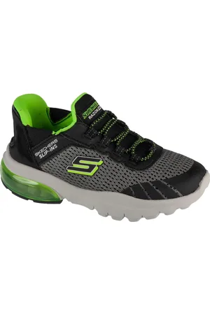 Skechers Černé chlapecké tenisky Slip-Ins: Razor Air - Hyper-Brisk 403839L-CCBK
