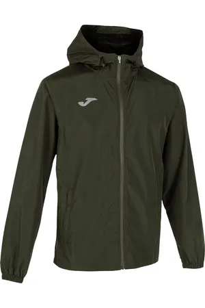 Joma Tmavá khaki pánská sportovní bunda Elite VII Rain Jacket 102235-473