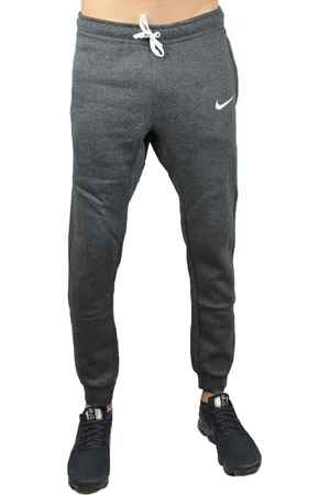 Nike Šedé pánské tepláky Team Club 19 Fleece Pant AJ1468-071