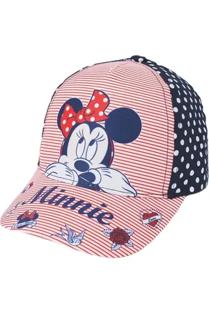 Minnie Modrá dívčí kšiltovka s puntíky
