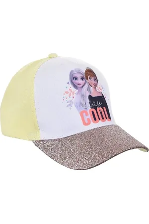 Frozen Bílo-žlutá dívčí kšiltovka Disney