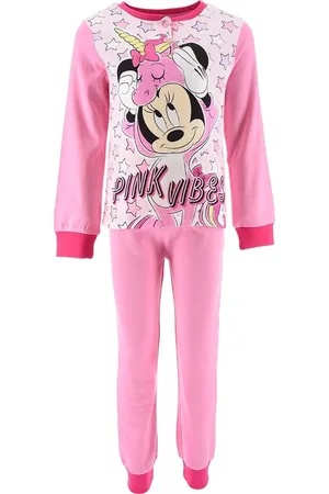Minnie Světle růžové bavlněné pyžamo