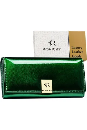 ROVICKY Dámská lakovaná kožená peněženka V208 [DH] RH-27A-1-SH