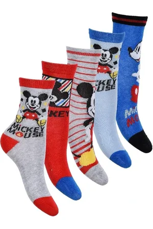 Mickey Mouse Mickey Disney barevné chlapecké ponožky - 5 párů