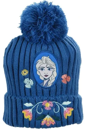 SPIDERMAN Disney Frozen Modrá zimní pletená čepice