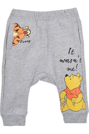 WINNIE THE POEH Šedé kojenecké tepláky