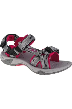 CMP Šedé dívčí sandály Hamal Hiking Sandal Jr 38Q9954-51UL