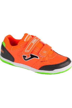 Joma Oranžové chlapecké tenisky Top Flex Jr 2408 IN TPJW2408INV