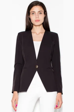 Venaton Dámské černé sako Violet VT086 Black