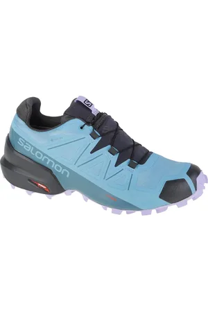 Salomon Světle modré dámské trailové boty Speedcross 5 GTX W 414616