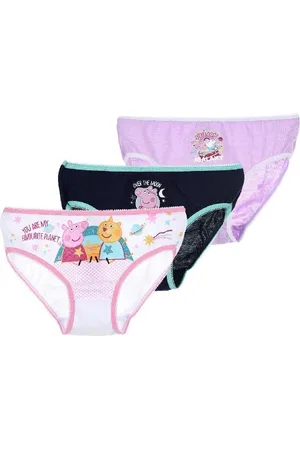 Peppa Pig Trojbalení kalhotek - /tmavě modrá/fialová