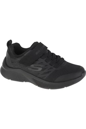 Skechers Černé chlapecké tenisky Microspec Texlor 403770L-BBK