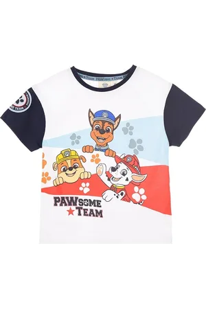 Paw Patrol Bílo-tmavě modré chlapecké tričko