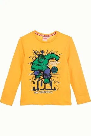 Marvel Žluté chlapecké tričko - Hulk
