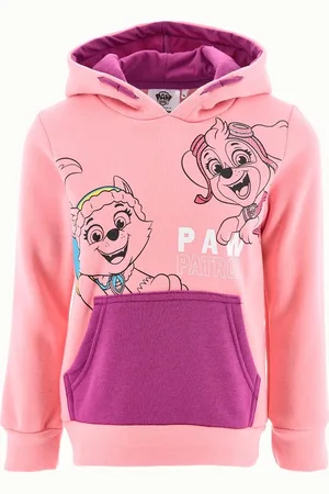 Paw Patrol Světle růžová dívčí mikina
