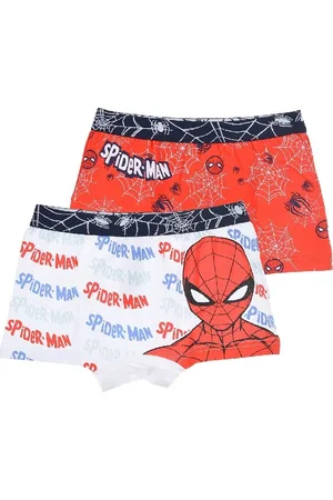 SPIDERMAN Dvojbalení boxerek Marvel - bílá/červená