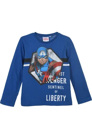 Marvel Captain America modré chlapecké tričko