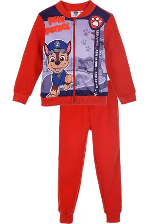 Paw Patrol Tlapková patrola - Červená chlapecká tepláková souprava