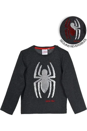 SPIDERMAN Spider-Man - Šedé chlapecké tričko