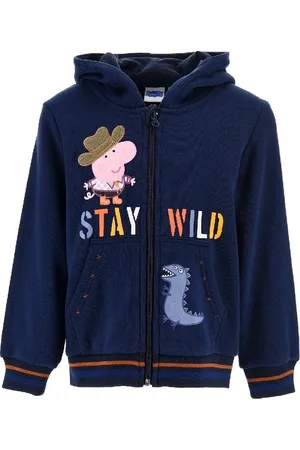 Peppa Pig Tmavě modrá chlapecká mikina