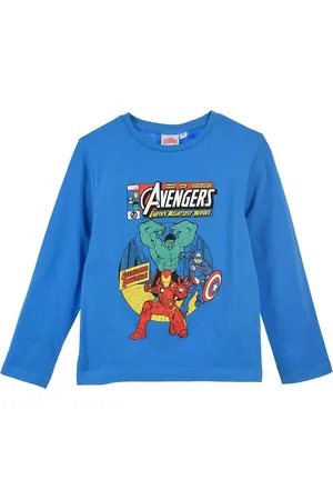Marvel Modré chlapecké tričko