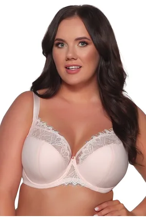 Ava Lingerie Pudrová polovyztužená podprsenka Ava 2076 Maxi